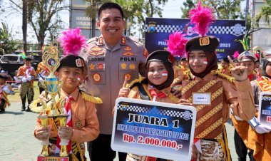 Serunya-Lomba-Pocil-dalam-Rangka-HUT-Lantas-ke-68-Polres-Magetan