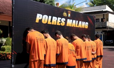 Enam-Pekan,-Polres-Malang-Berhasil-Amankan-10-Tersangka-Kasus-Narkoba