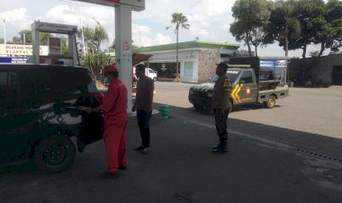 Jelang-Idul-Fitri-Polres-Probolinggo-Kota-Cek-Sejumlah-SPBU