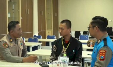Biro-SDM-Polda-Jatim-Beri-Pendampingan-Casis-yang-Orang-Tuanya-Meninggal-Dunia