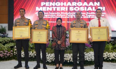 Berhasil-Tangani-Kasus-Kekerasan-Perempuan-dan-Anak,-Polresta-Sidoarjo-Raih-Penghargaan-Kemensos-RI