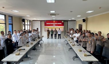 Visitasi-Kepemimpinan-Nasional-Pusdikmin-Lemdiklat-Polri-di-Polresta-Sidoarjo