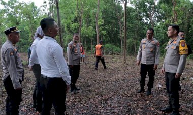 Polres-Nganjuk-Dorong-Ketahanan-Pangan-Melalui-Penanaman-Jagung-dan-Budidaya-Ikan-di-Lahan-12,2-Hektare