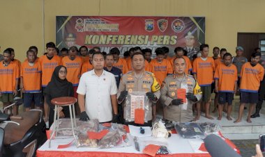 Polresta-Sidoarjo-Ungkap-53-Kasus-Perjudian-dan-Ringkus-56-Tersangka