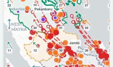 Polda-Riau-Intensifkan-Penanganan-Karhutla,-313-Hotspot-Terdeteksi-di-Wilayah-Riau