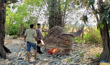 Polsek-Sukodono-Tindak-Lanjuti-Dumas-Sabung-Ayam-di-Desa-Bangsri