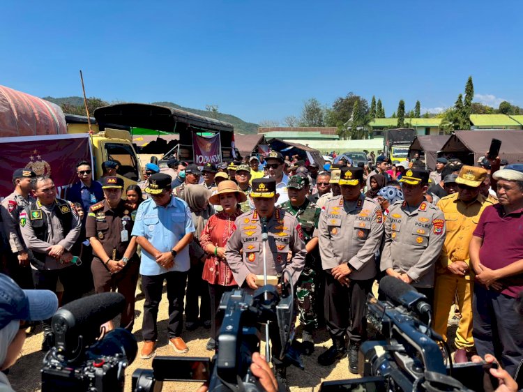 Kapolri Polri Pastikan Keselamatan Masyarakat Jadi Prioritas Penanganan Gempa NTT