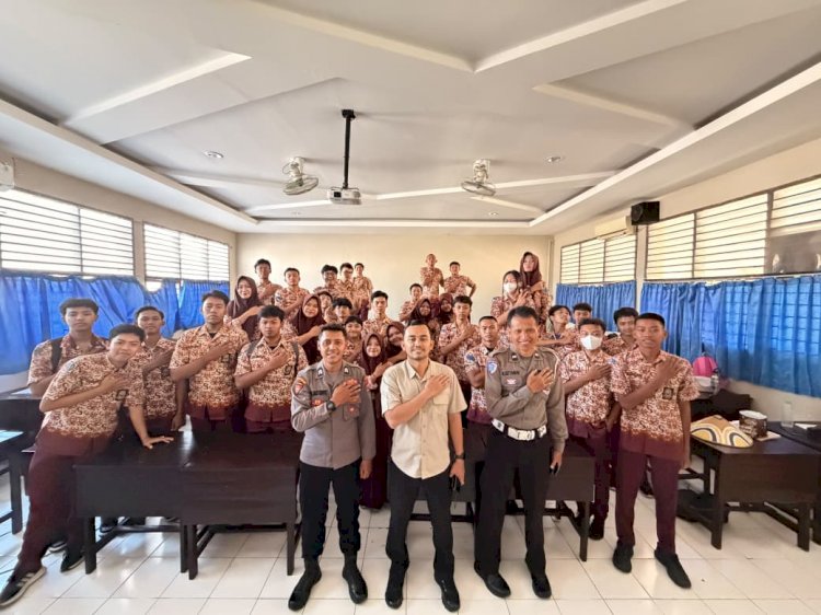 Polresta Sidoarjo Edukasi Pelajar tentang AI dan Bijak Medsos